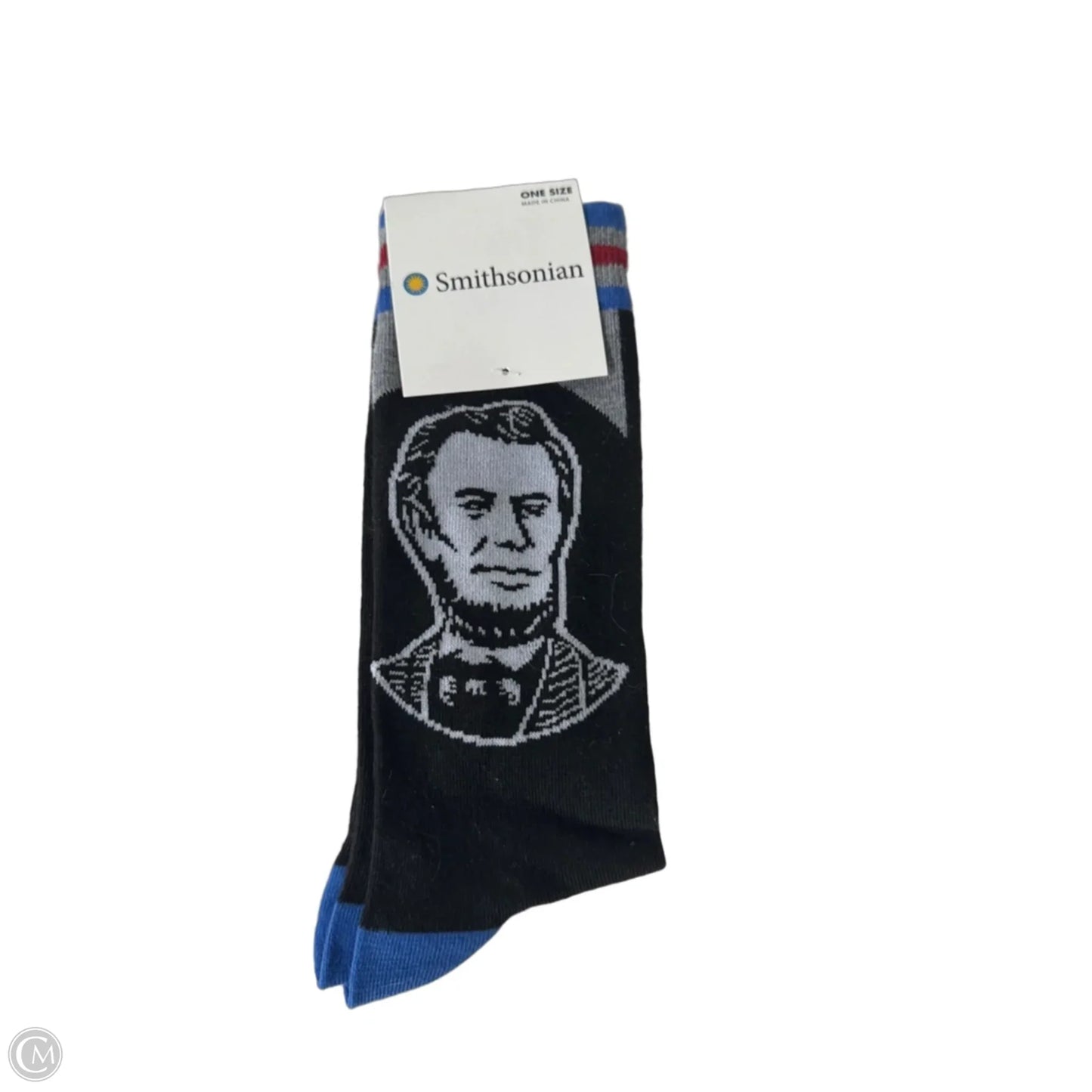 Socks By Clothes Mentor In Black & White, Size: Osfm
