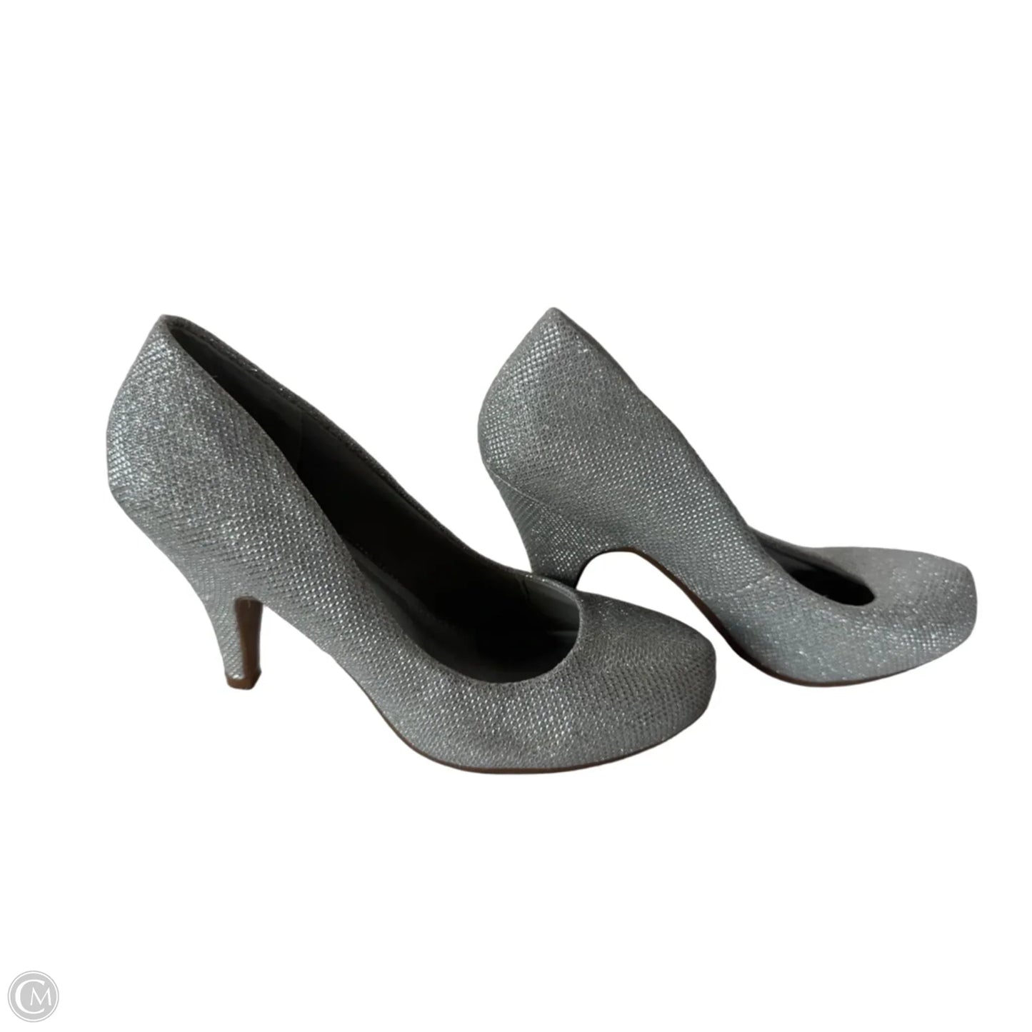 Shoes Heels Stiletto By Dream Pairs In Silver, Size: 6.5