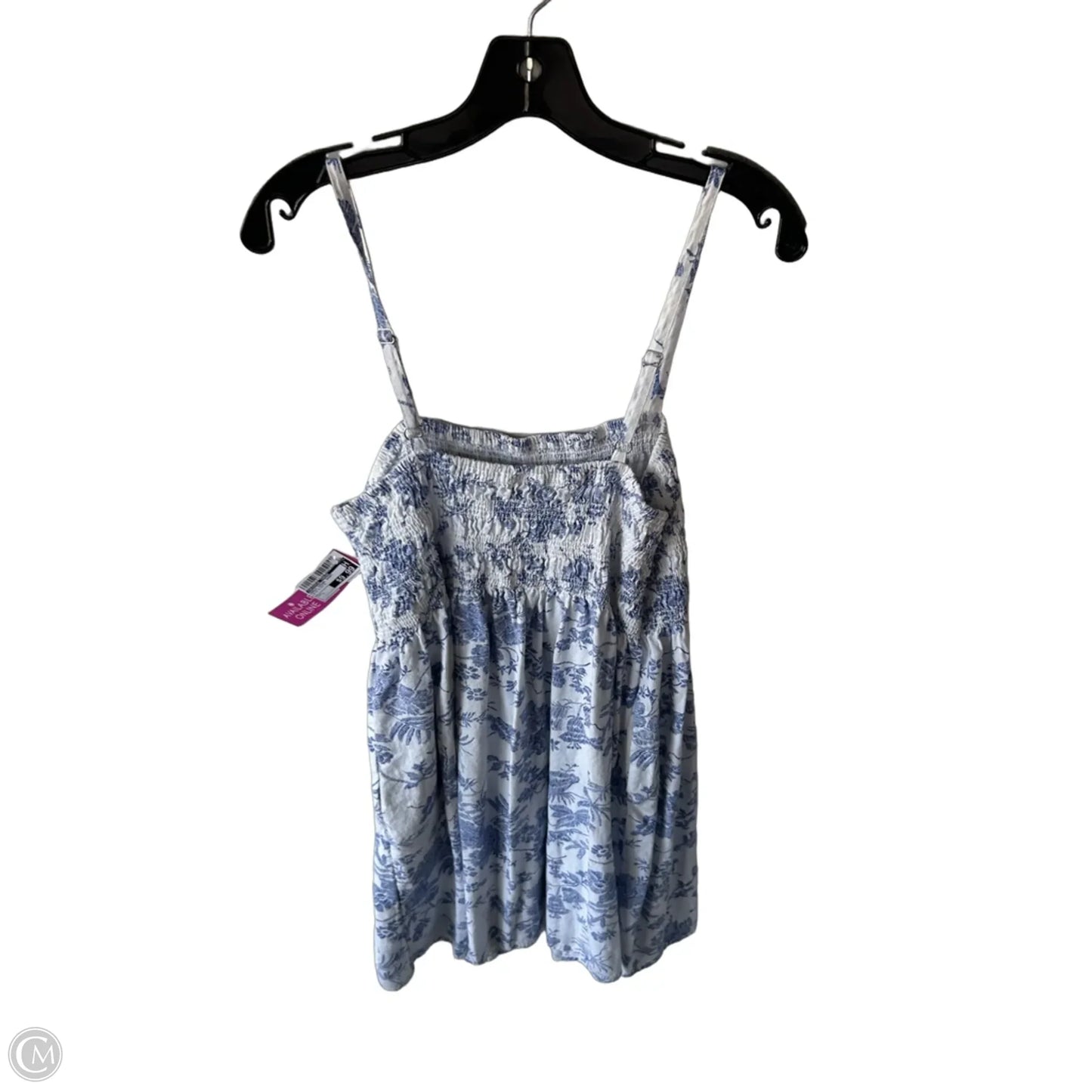 Dress Casual Short By Universal Thread In Blue & White, Size: L