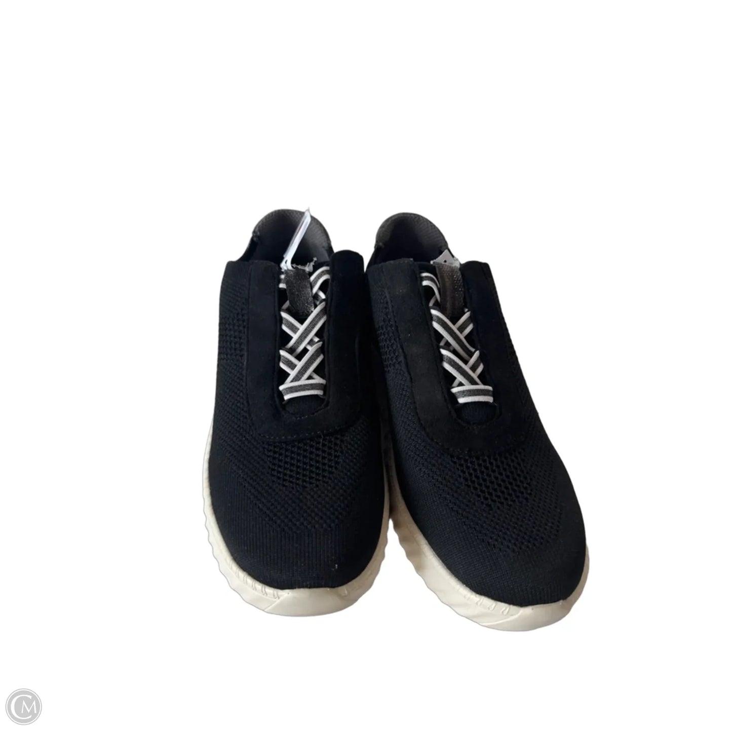 Shoes Sneakers By Bzees In Black & White, Size: 8.5
