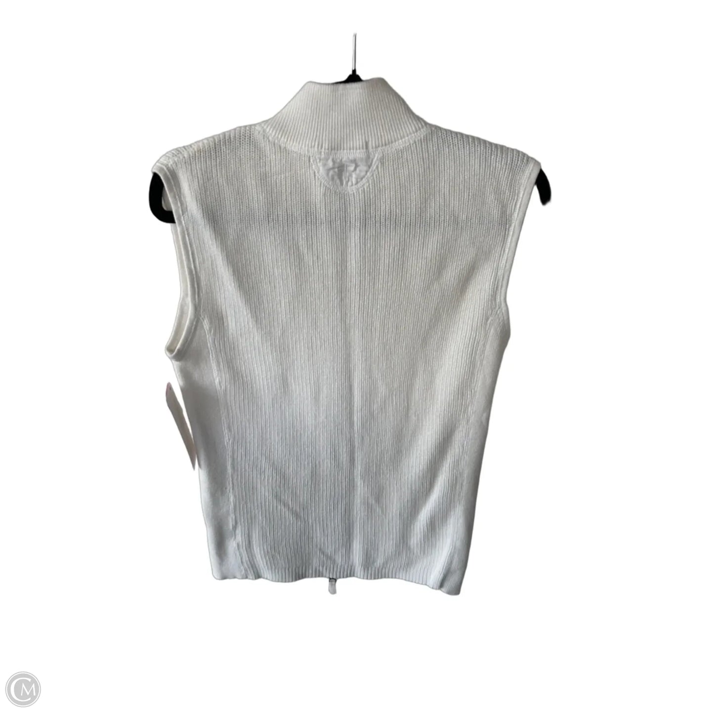 Vest Sweater By Tyler Boe In Ivory, Size: M