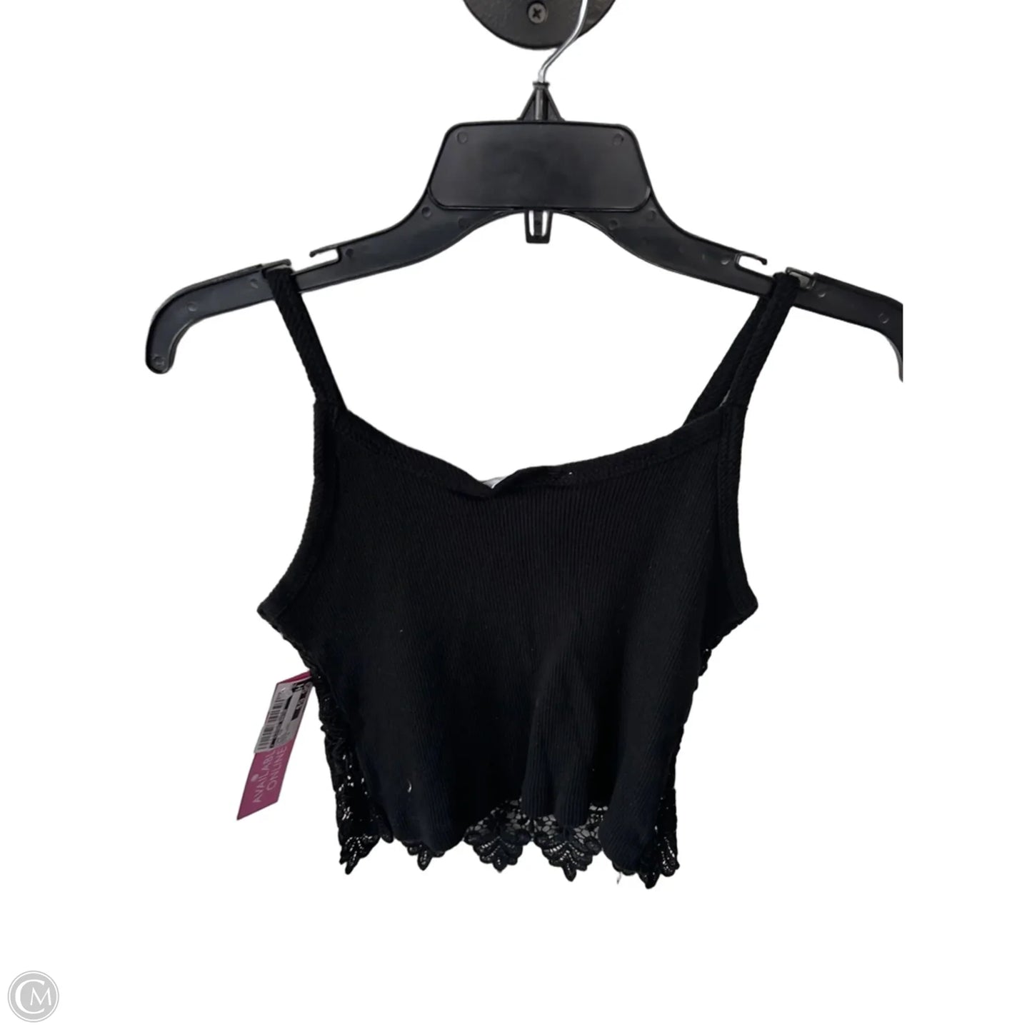Tank Top By Clothes Mentor In Black, Size: S