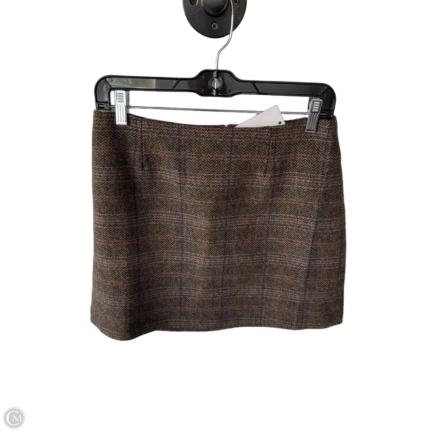 Skirt Mini & Short By Astr In Brown & Tan, Size: M