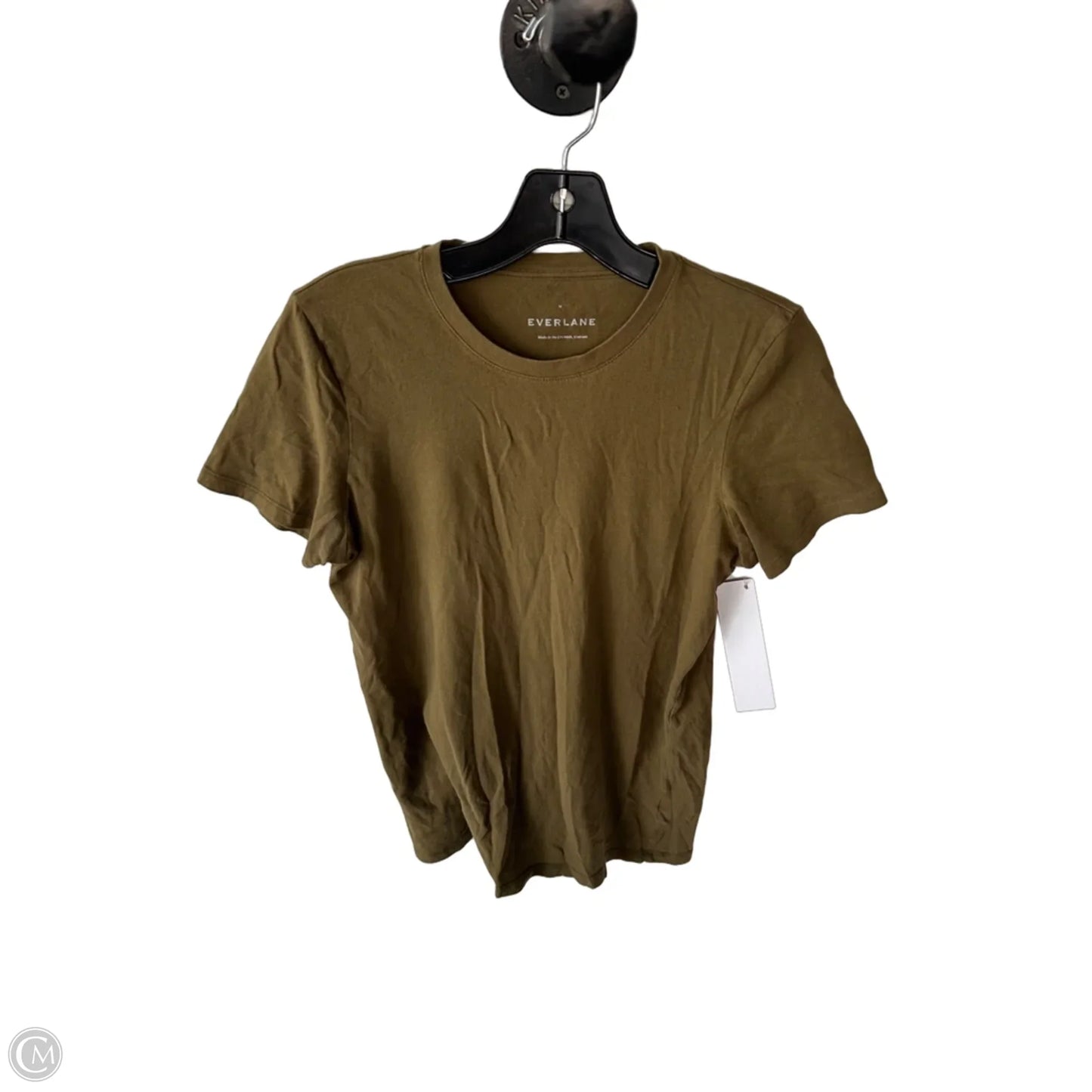Top Short Sleeve Basic By Everlane In Green, Size: M