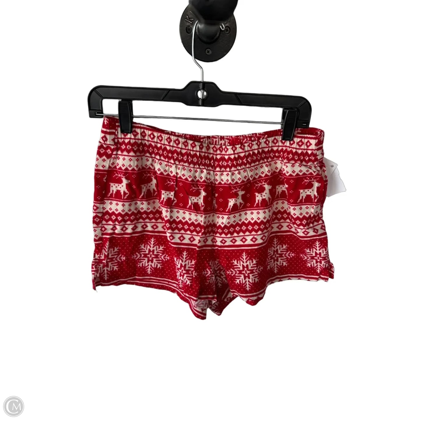 Pajamas 2pc By Old Navy In Red & White, Size: S