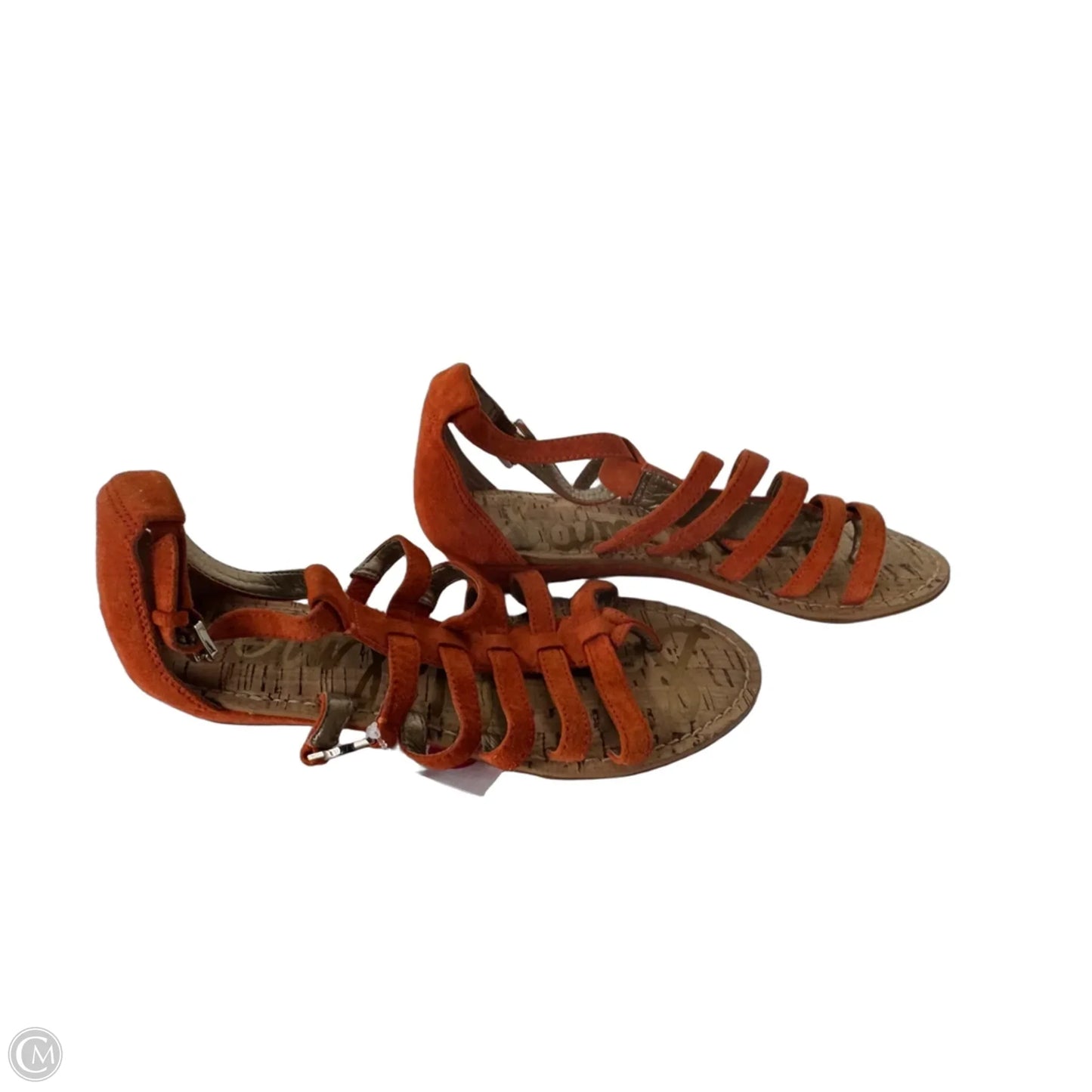 Sandals Flats By Sam Edelman In Orange, Size: 6