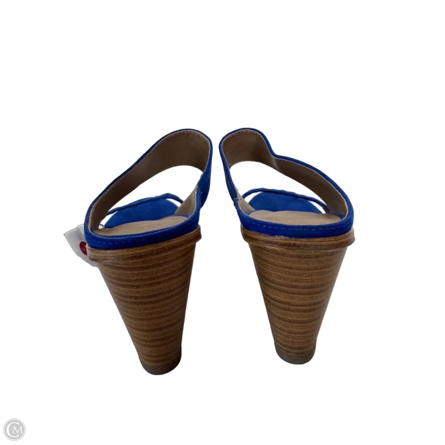 Sandals Heels Wedge By Canyon River Blues In Blue, Size: 7.5