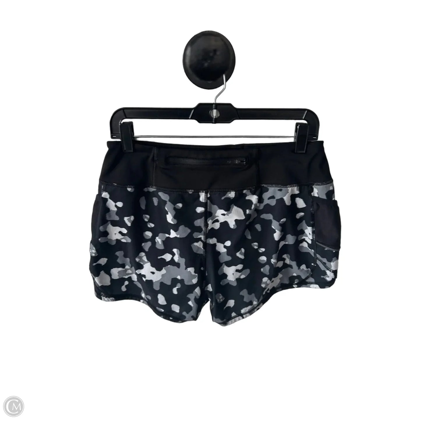 Athletic Shorts By Athleta In Black & Grey, Size: S