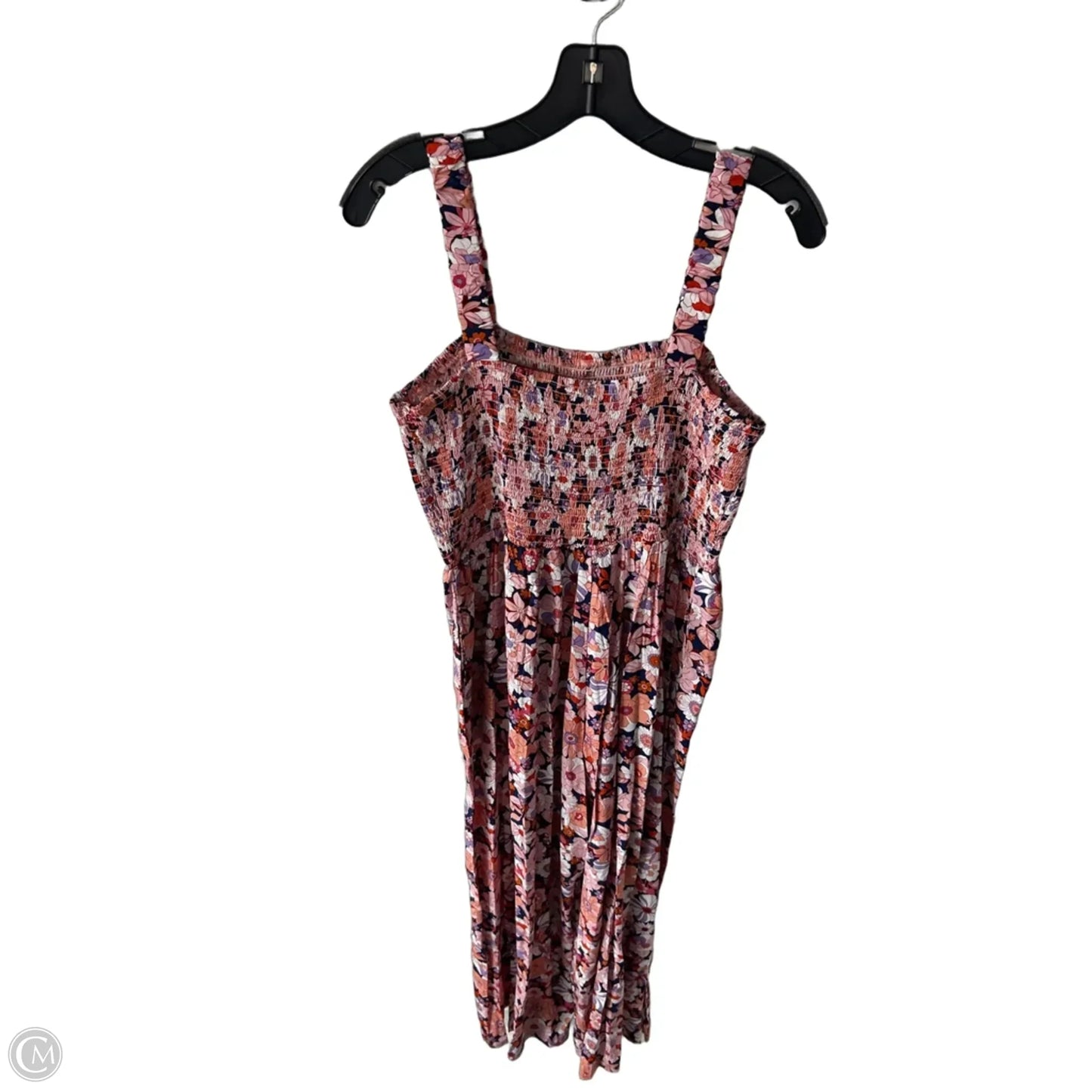 Jumpsuit By Cme In Blue & Orange, Size: L
