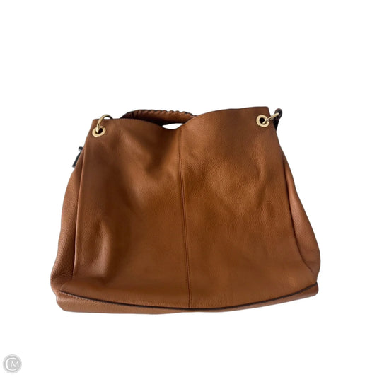 Handbag Leather By Vince Camuto, Size: Large