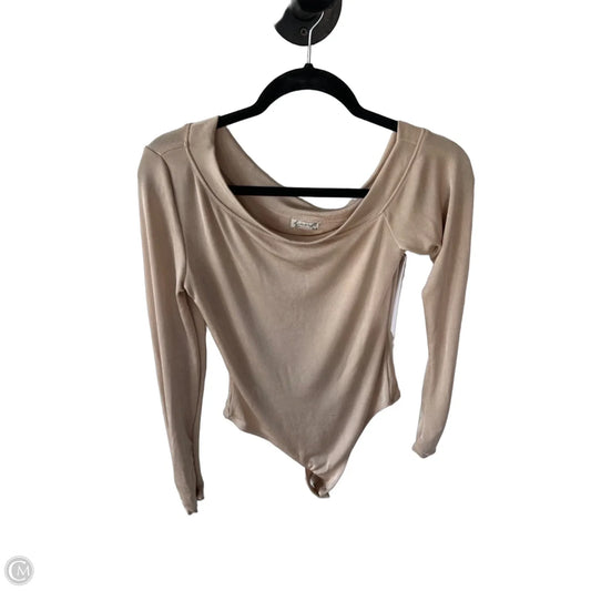 Bodysuit By Free People In Gold, Size: M