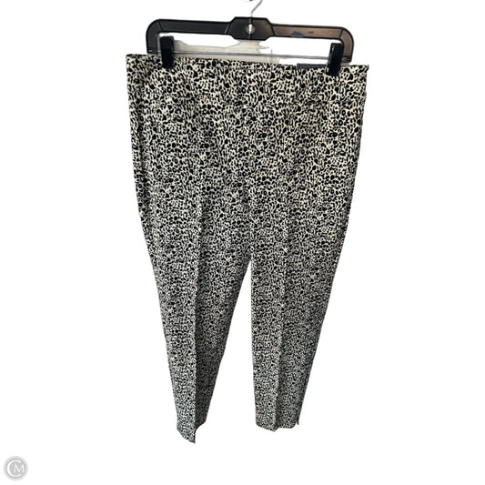 Pants Dress By Talbots In Animal Print, Size: 10