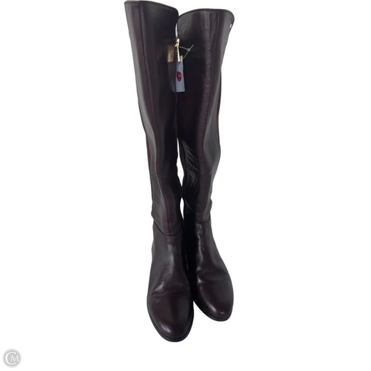 Boots Knee Heels By Michael By Michael Kors In Brown, Size: 8.5