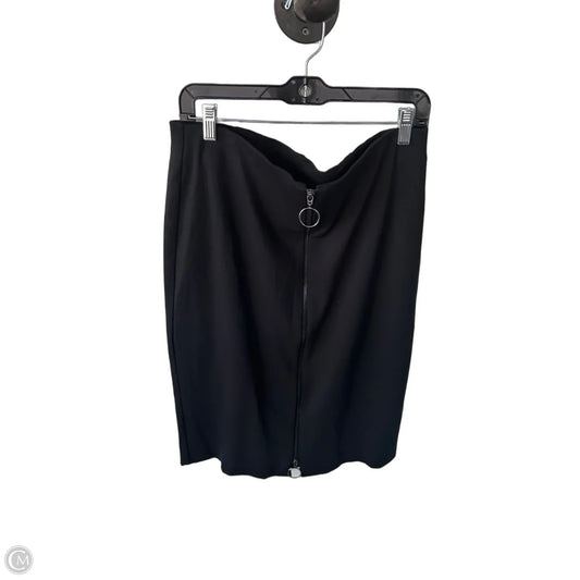 Skirt Midi By Lane Bryant In Black, Size: 16