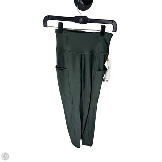 Athletic Leggings By Lululemon In Green, Size: 2