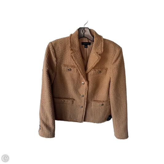 Blazer By Ann Taylor In Tan, Size: Xs