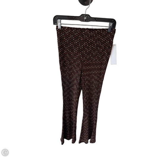 Pants Wide Leg By Free People In Brown & Tan, Size: Xs