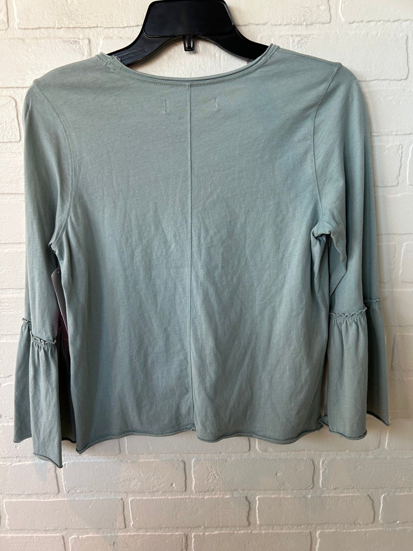 Top Long Sleeve By Abercrombie And Fitch In Blue, Size: S