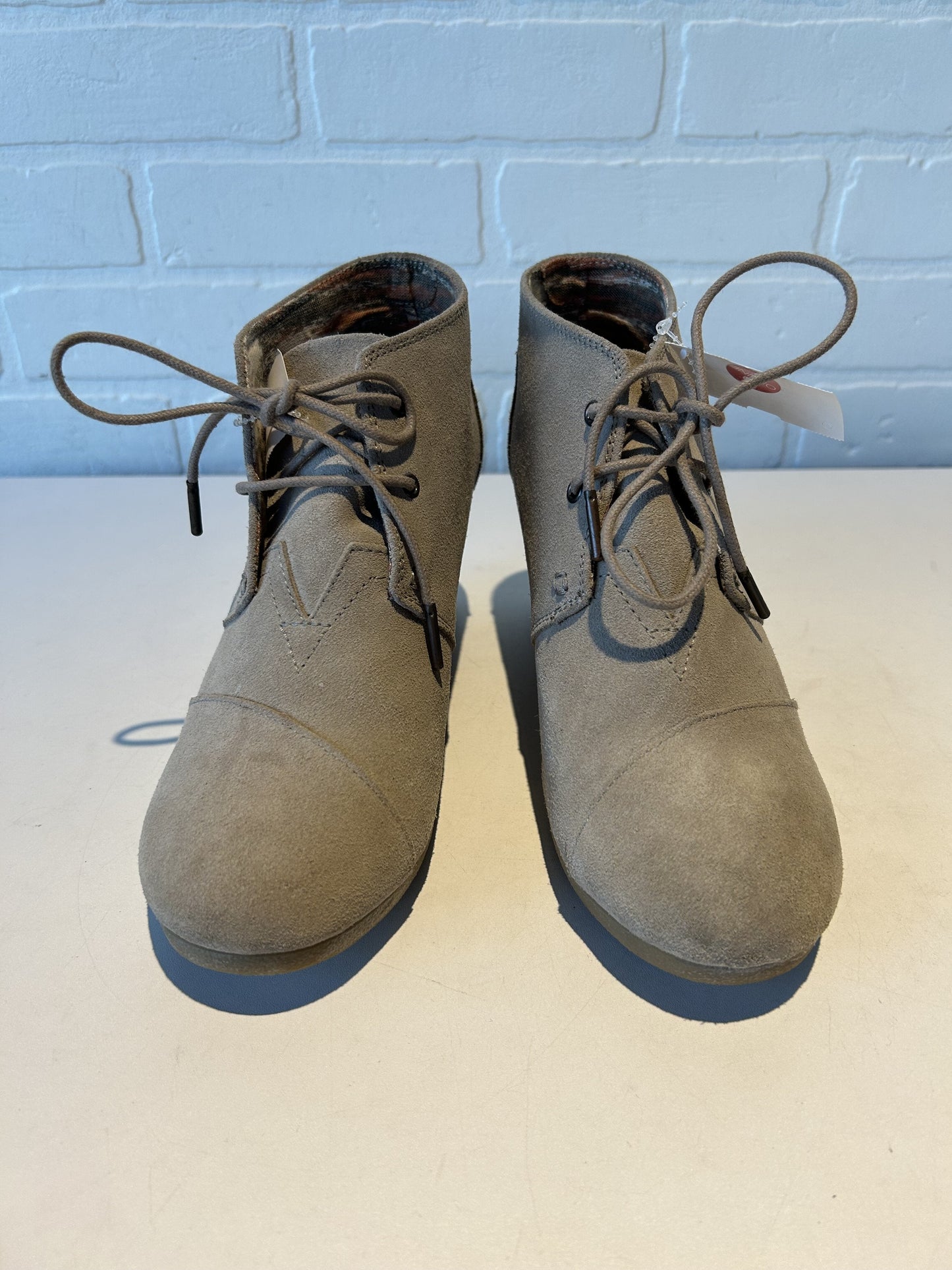 Boots Ankle Heels By Toms  Size: 9.5