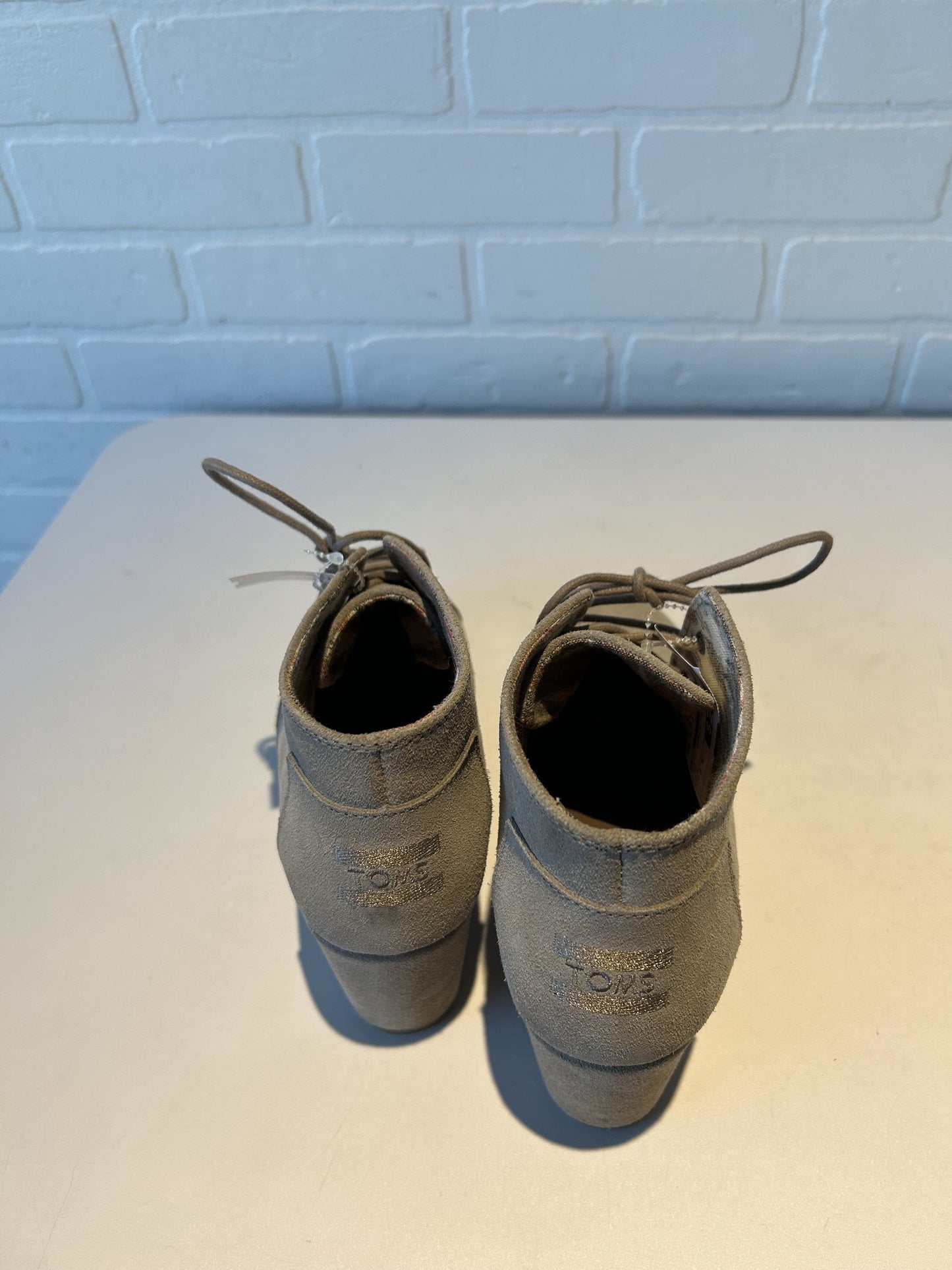 Boots Ankle Heels By Toms  Size: 9.5