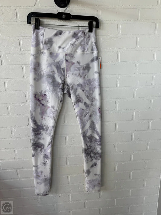 Athletic Leggings By Calia In Purple & White, Size: 4
