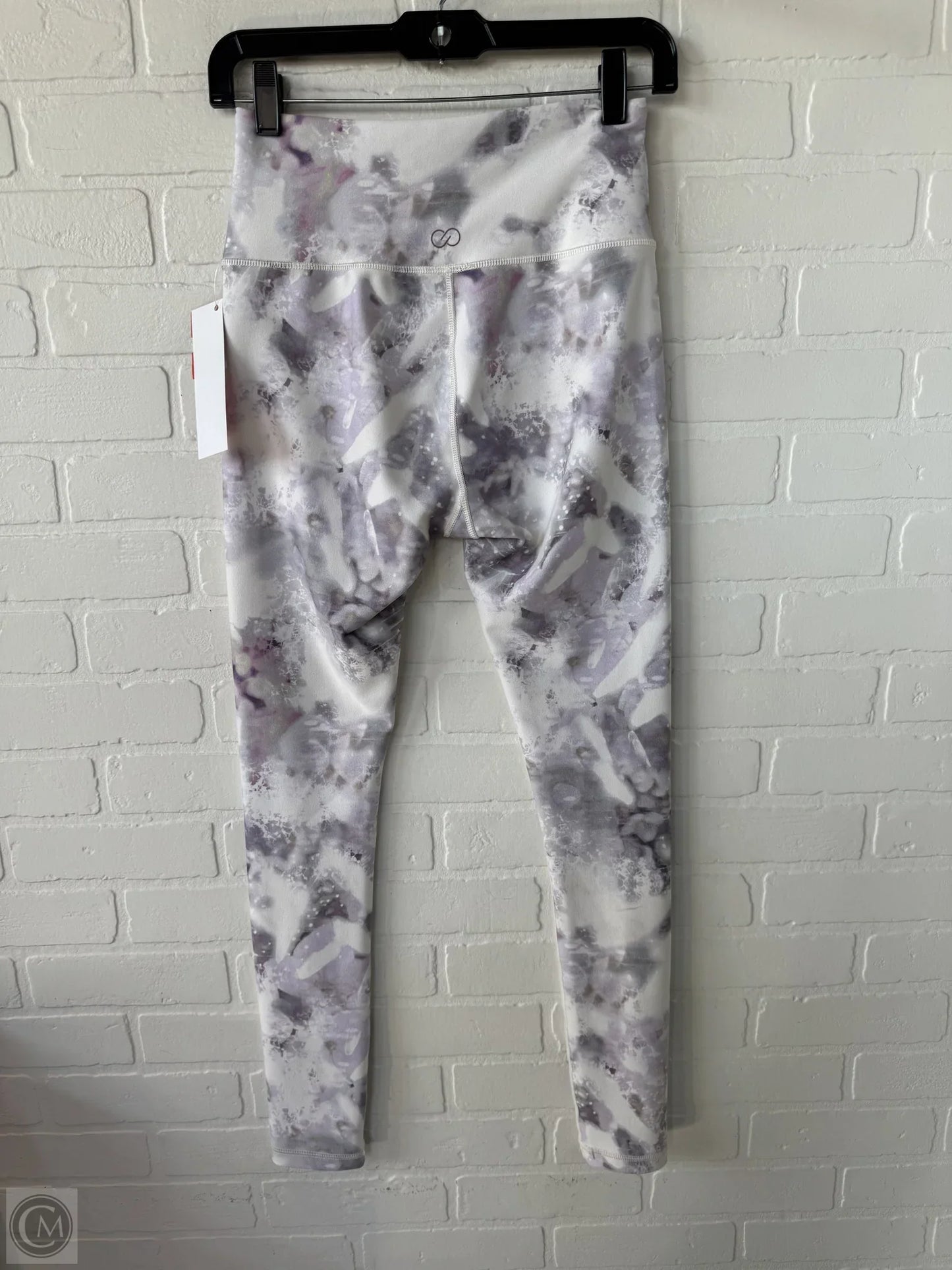 Athletic Leggings By Calia In Purple & White, Size: 4