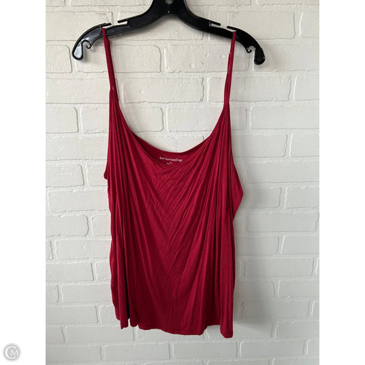 Top Cami By Soft Surroundings In Red, Size: 3x