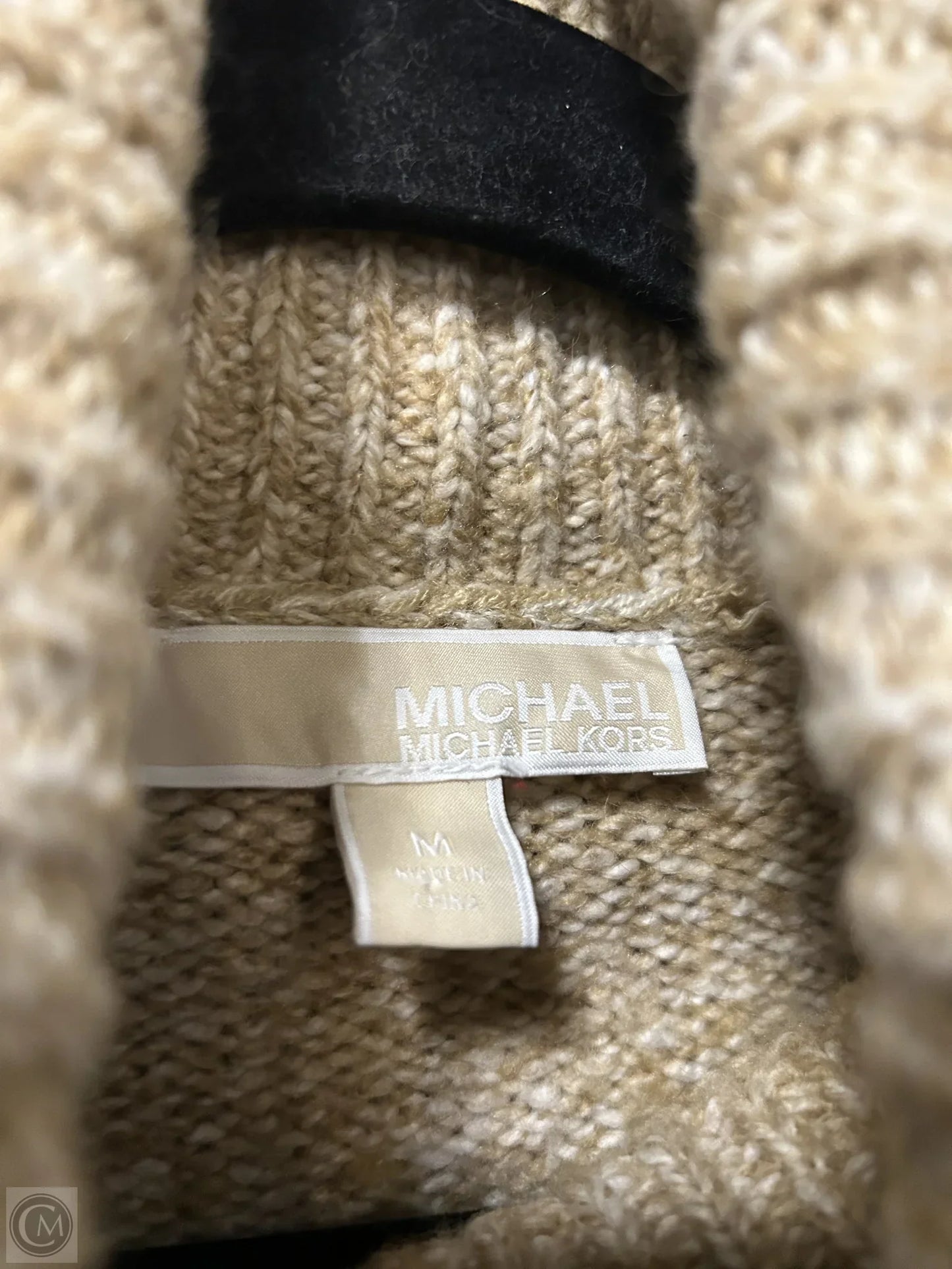 Sweater By Michael By Michael Kors In Tan, Size: M