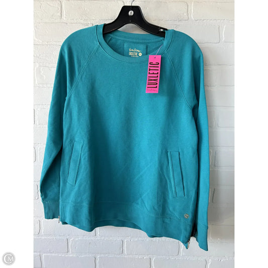 Sweatshirt Designer By Lilly Pulitzer In Blue, Size: M