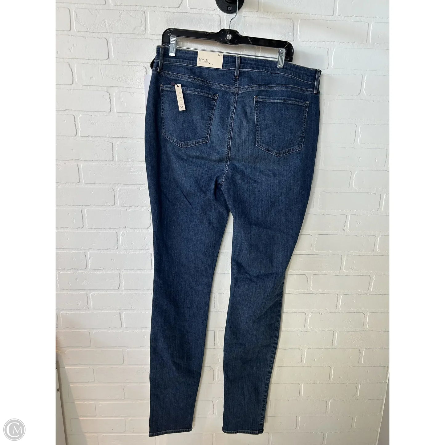 Jeans Skinny By Not Your Daughters Jeans In Blue Denim, Size: 14l
