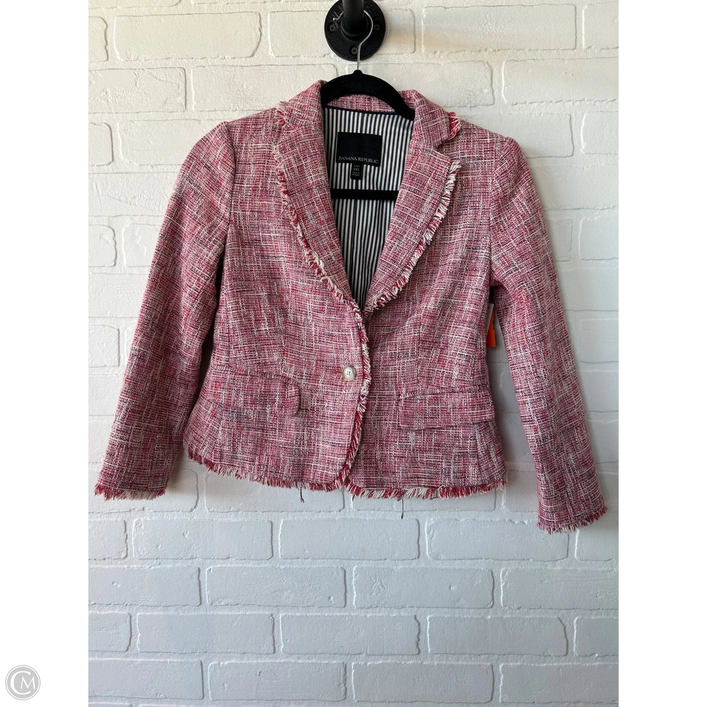 Blazer By Banana Republic In Pink, Size: Xxsp