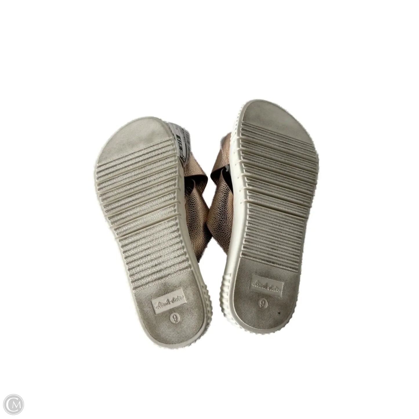 Sandals Flats By Altard State In Bronze, Size: 9