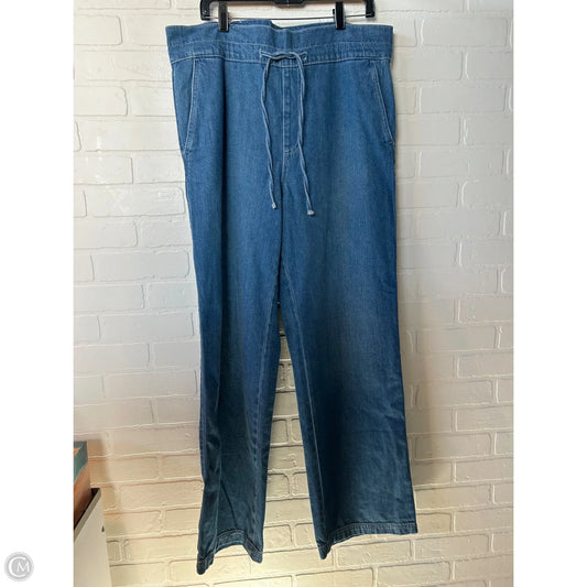 Jeans Wide Leg By Universal Thread In Blue Denim, Size: 8