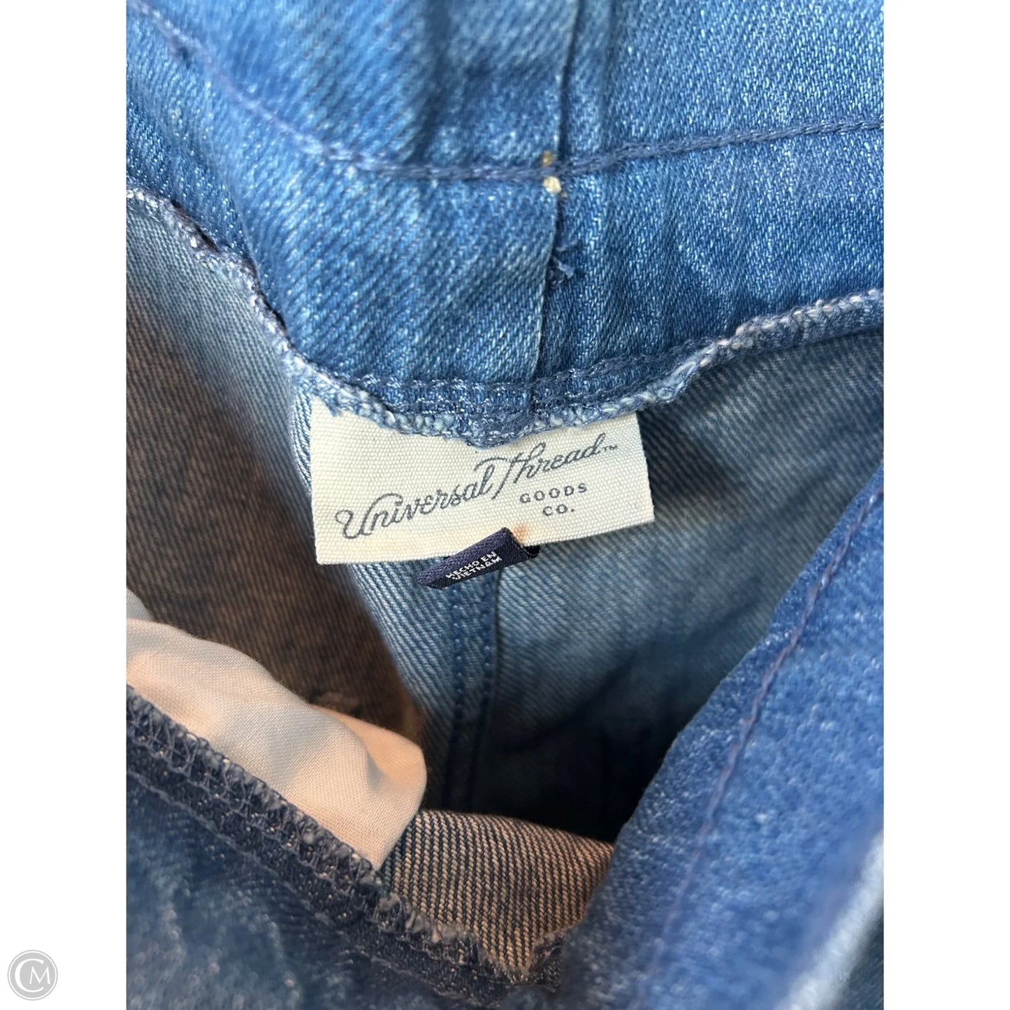 Jeans Wide Leg By Universal Thread In Blue Denim, Size: 8