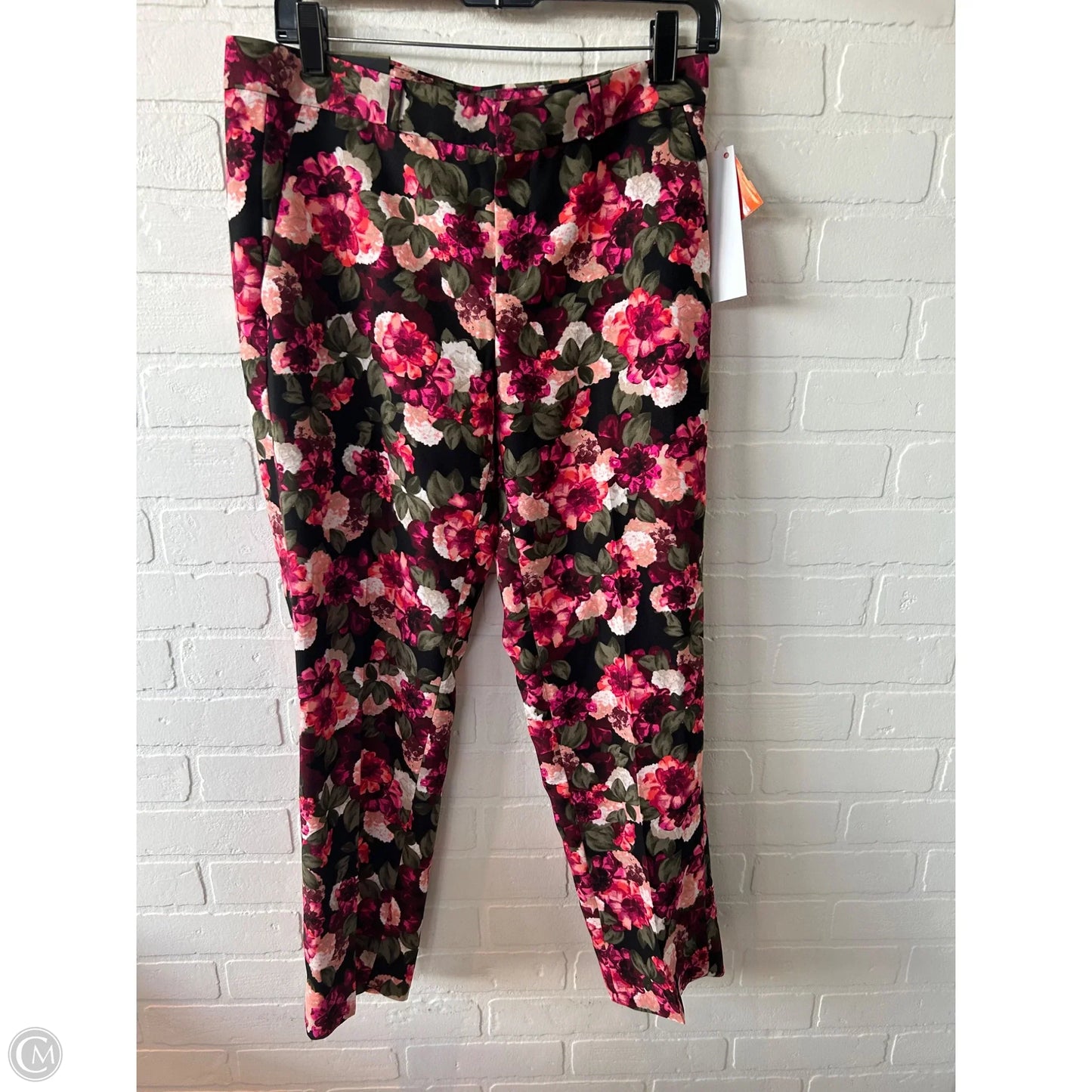Pants Dress By Banana Republic In Black & Pink, Size: 4