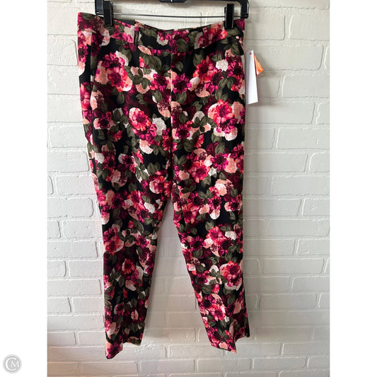 Pants Dress By Banana Republic In Black & Pink, Size: 4