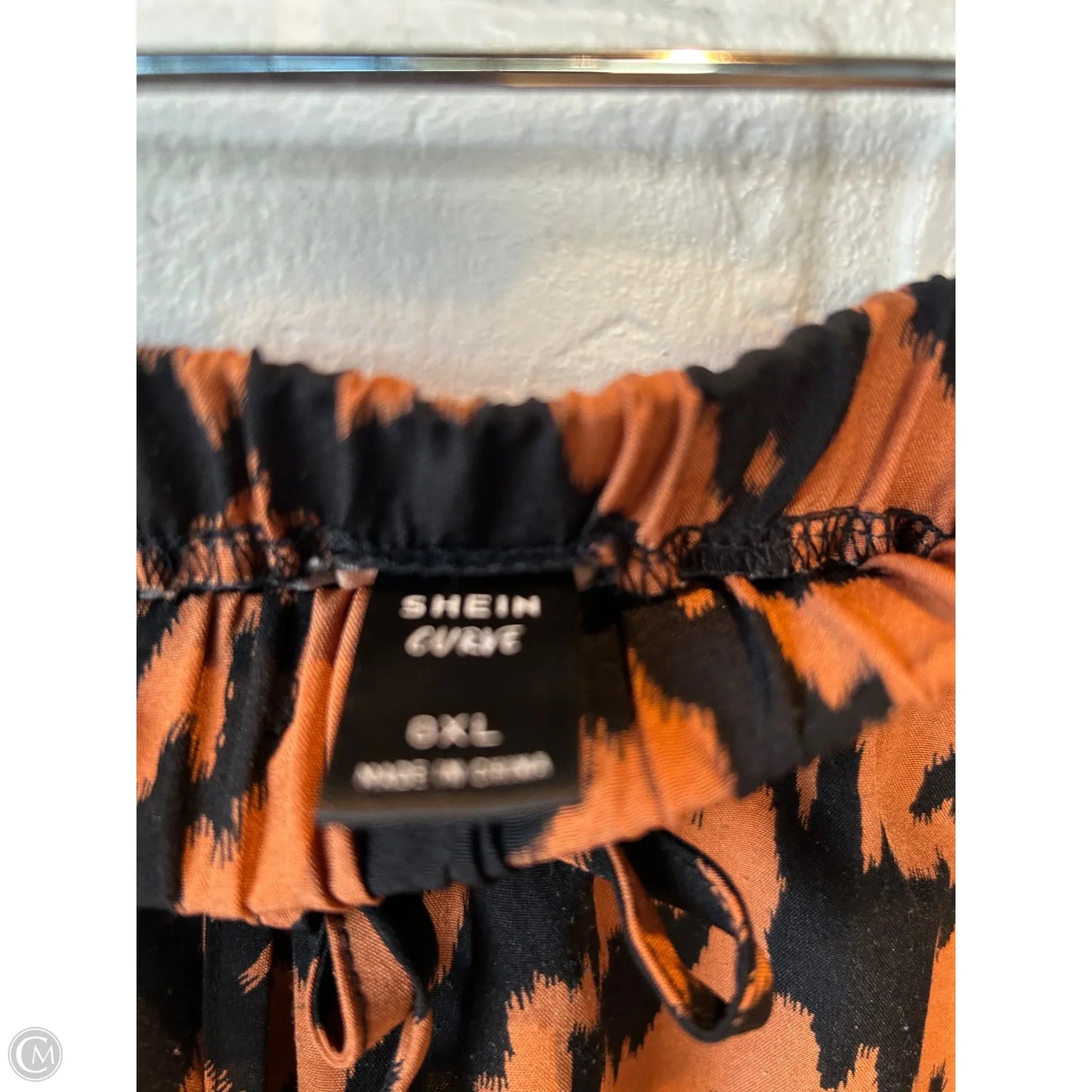 Skirt Mini & Short By Shein In Black & Brown, Size: 16