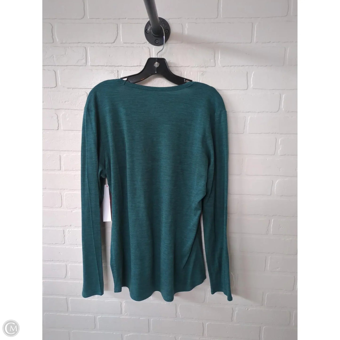 Top Long Sleeve By Clothes Mentor In Green, Size: L