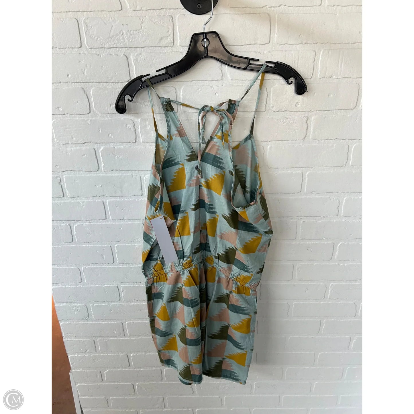 Romper By Prana In Blue & Yellow, Size: M