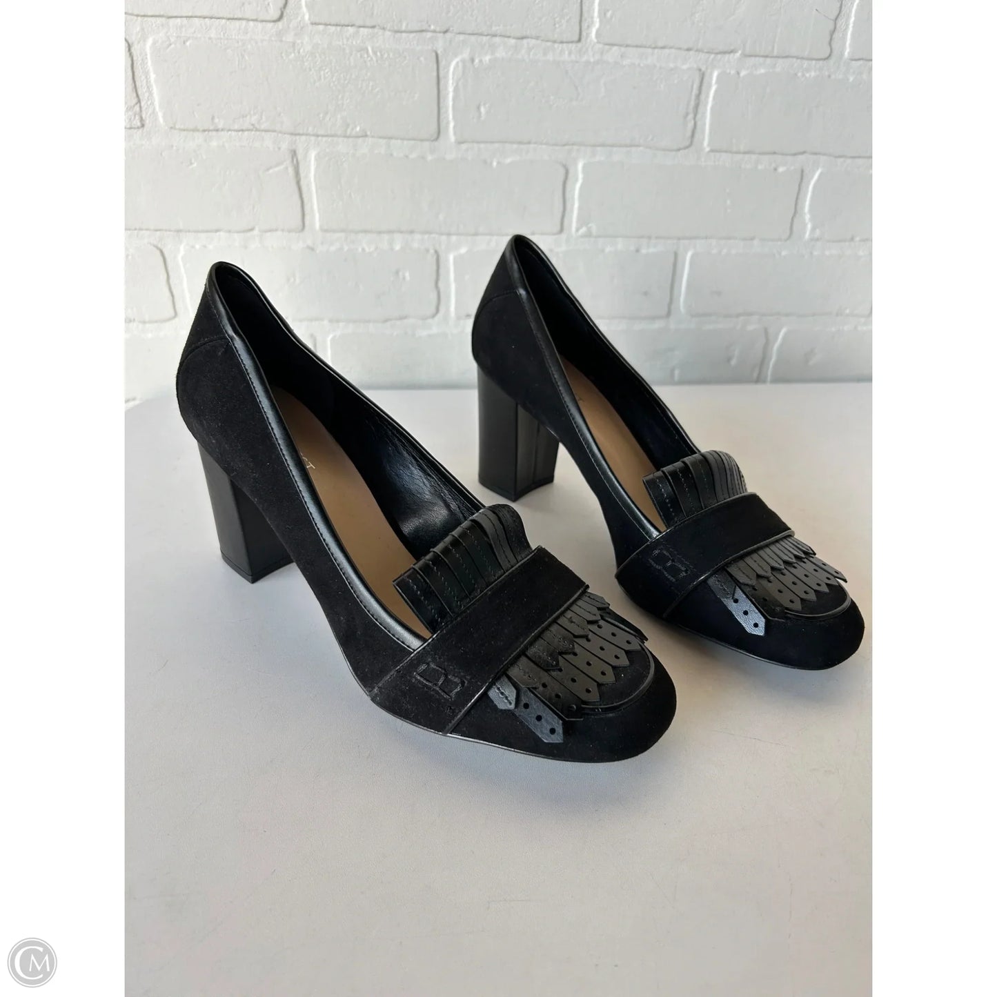 Shoes Heels Block By Nine West In Black, Size: 10