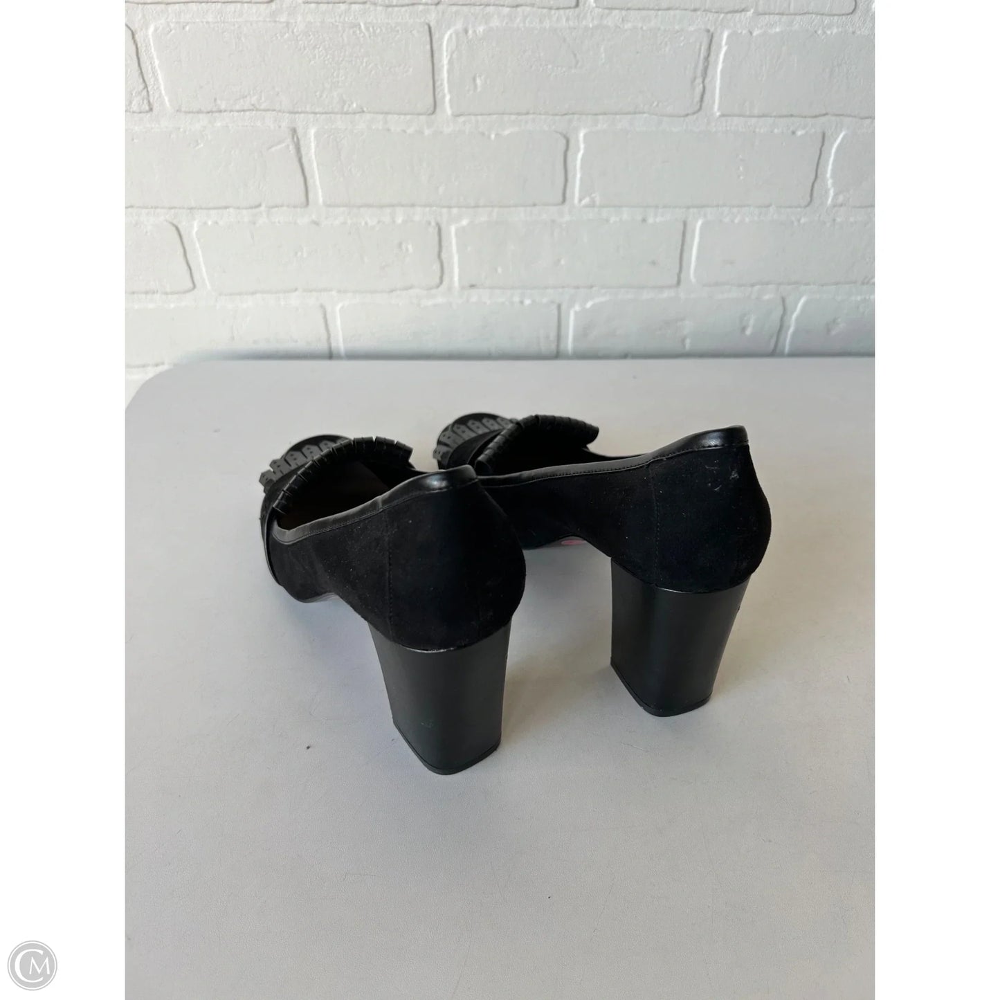 Shoes Heels Block By Nine West In Black, Size: 10