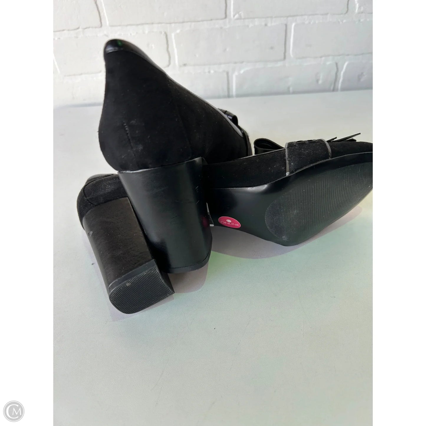 Shoes Heels Block By Nine West In Black, Size: 10