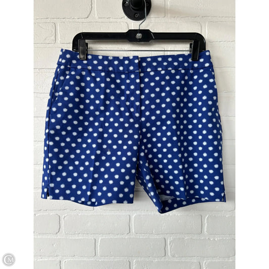 Shorts By Boden In Blue & White, Size: 8