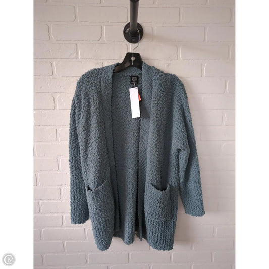 Sweater Cardigan By Bobeau In Blue, Size: Xs