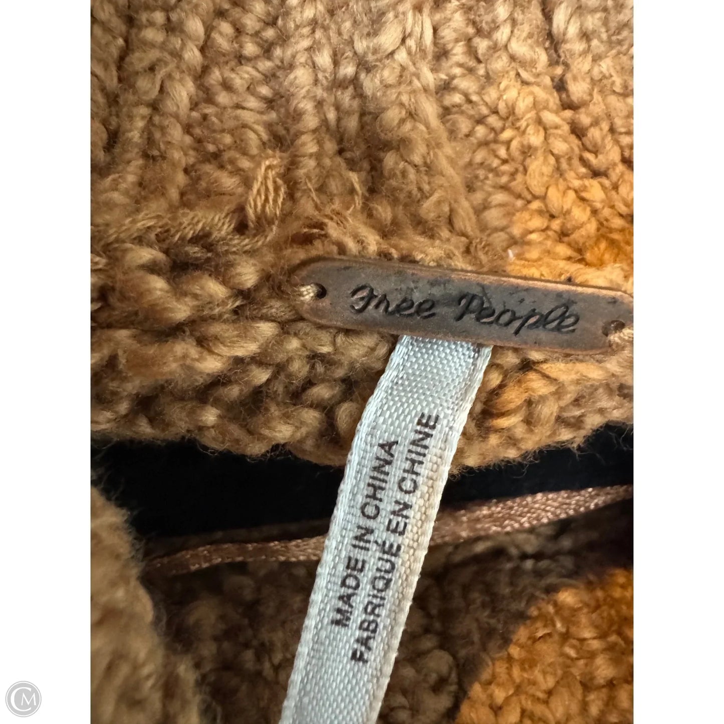 Vest Sweater By Free People In Tan, Size: Xs