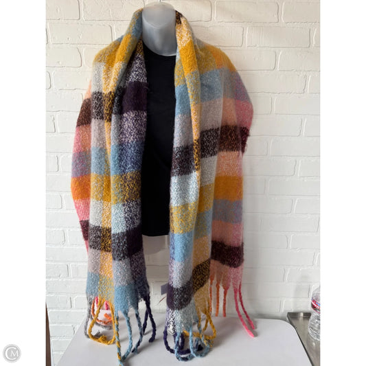 Scarf Winter By Clothes Mentor In Rainbow Print