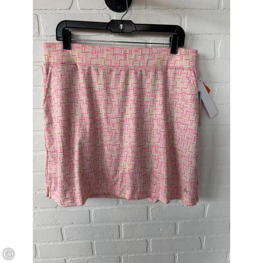 Athletic Skirt By BERMUDA SANDS In Orange & Pink, Size: 16