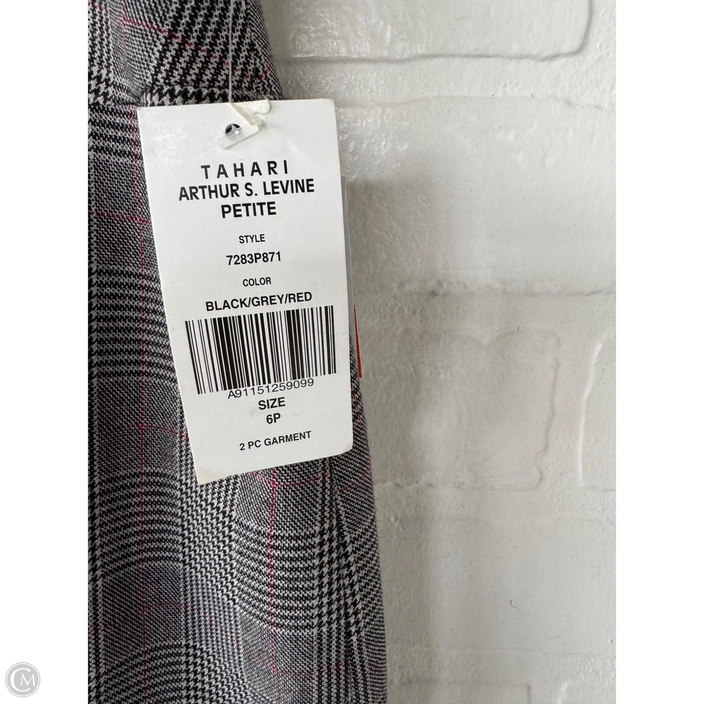 Skirt Mini & Short By Tahari By Arthur Levine In Grey, Size: 6p