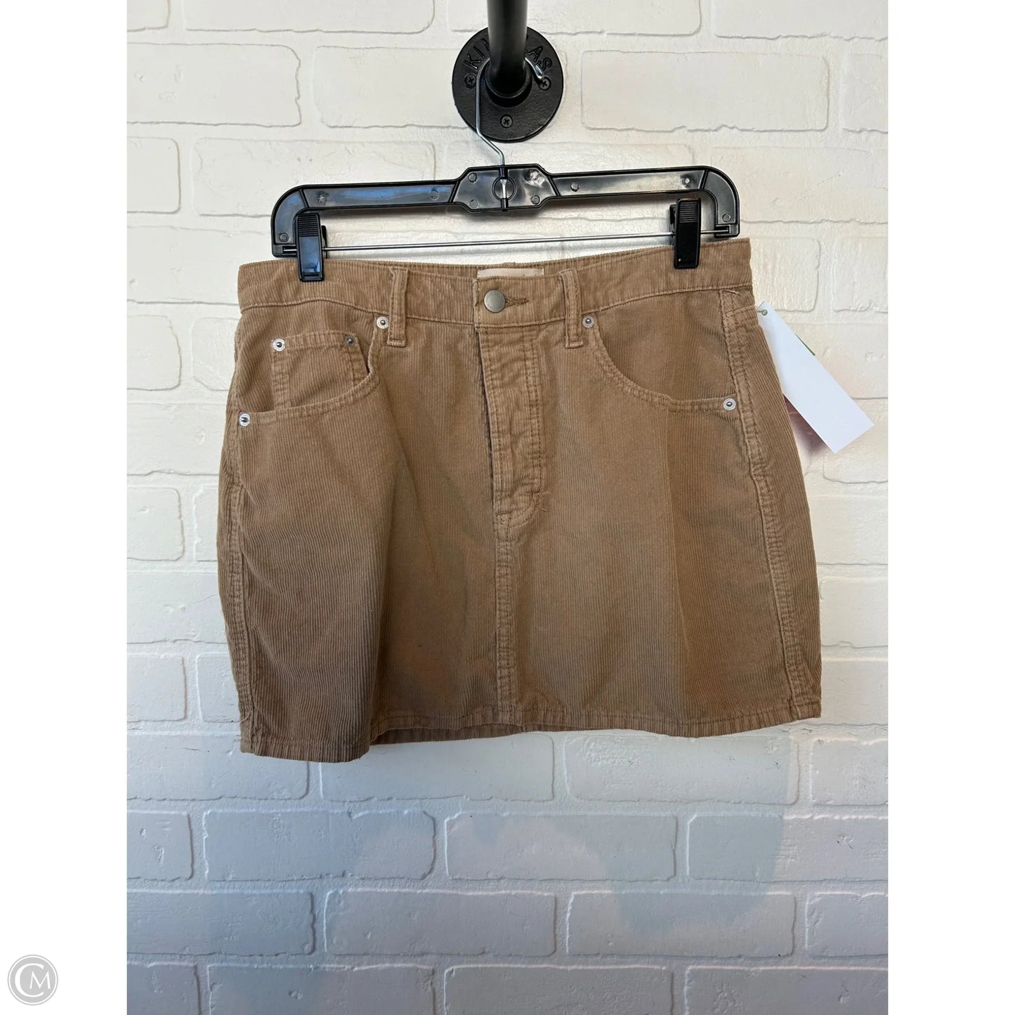 Skirt Mini & Short By Universal Thread In Tan, Size: 8