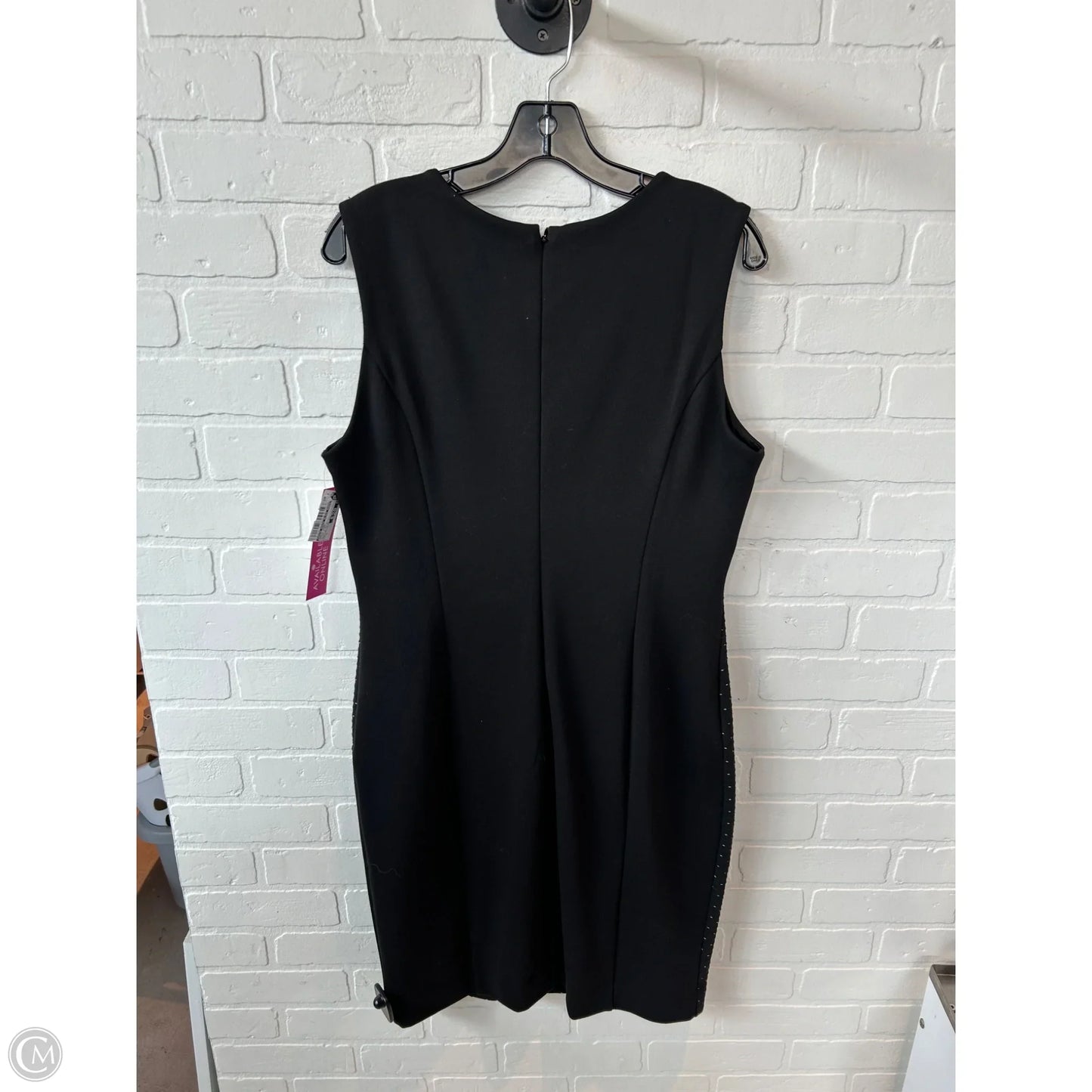 Dress Work By White House Black Market In Black & White, Size: L
